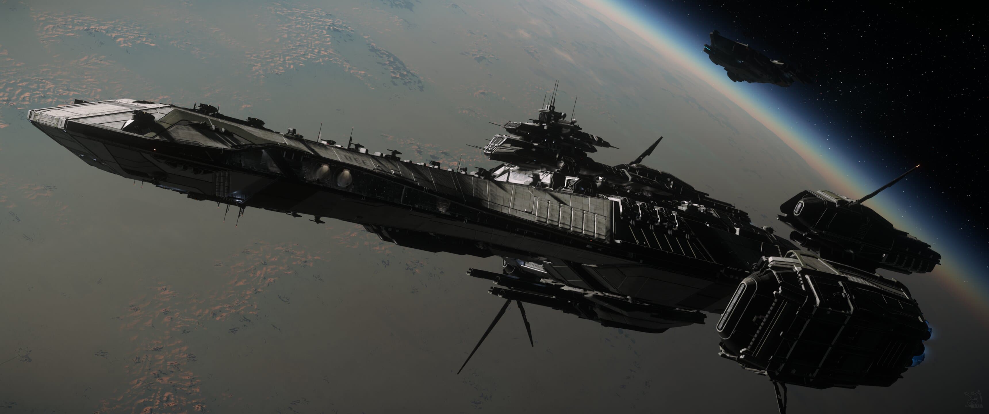 Star Citizen — Bengal & Idris (Invictus). Screenshot via hasgaha.com.