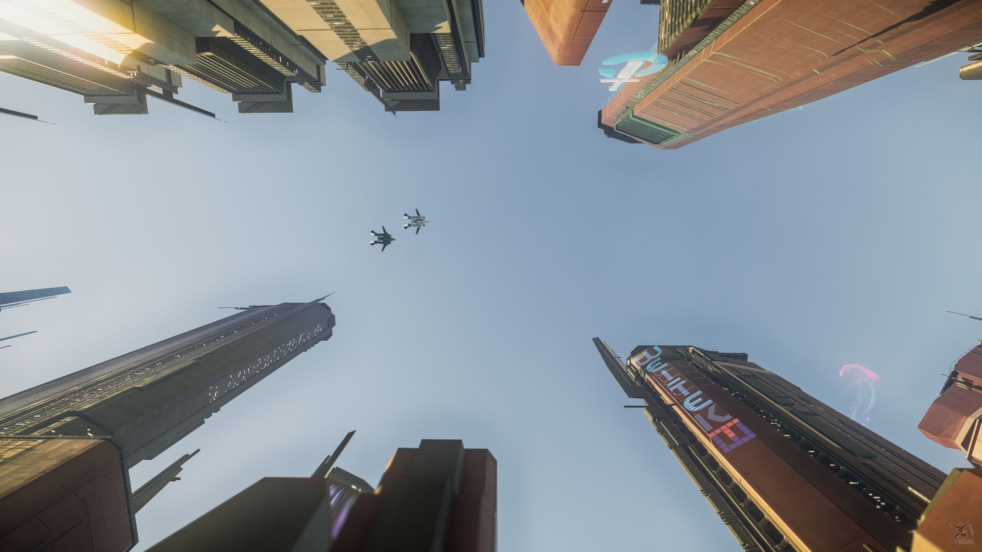 Star Citizen — Vanguards on patrol. Screenshot via hasgaha.com.